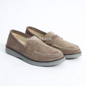 Mocassins Daim Beige - Réf B-105