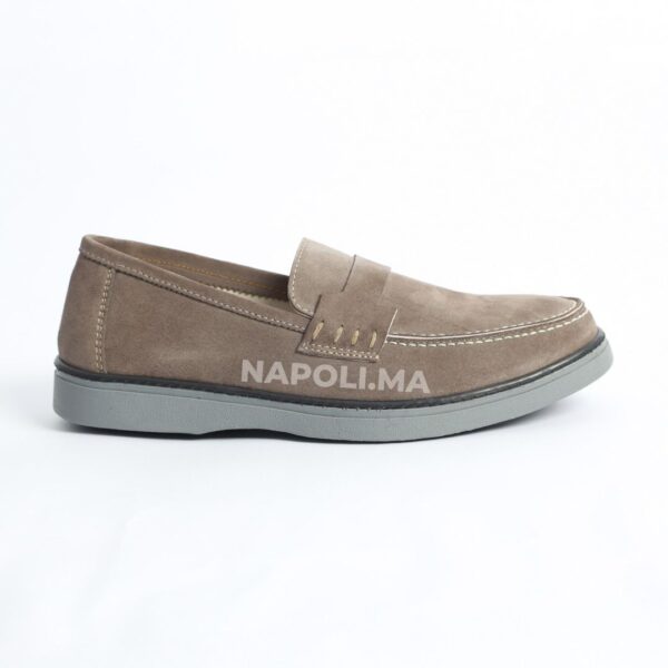 Mocassins Daim Beige - Réf B-105 – Image 2