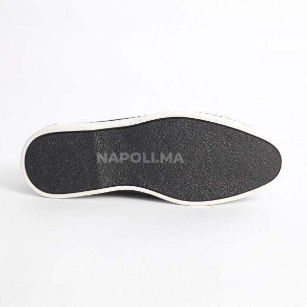 Mocassins Daim Bleu Foncé - Réf BF-105 – Image 3