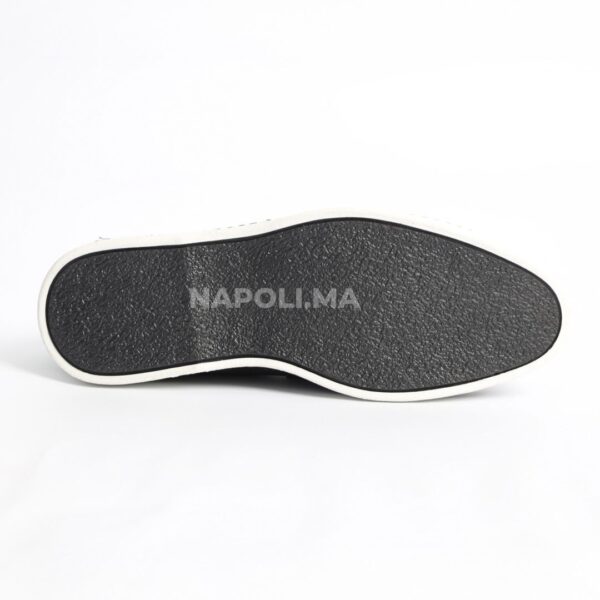 Mocassins Daim Noir - Réf N-105 – Image 3